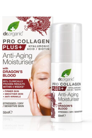 Dr Organic Pro Collagen Anti-Ageing moisturiser with Dragons Blood 50ml